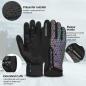 Preview: ROCKBROS | Winter Fahrradhandschuhe - WARM, WINDDICHT, TOUCHSCREEN, REFLEKTIEREND