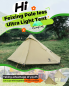 Preview: Qunature | Trekkingzelt – Ultraleichtes 1-Mann Campingzelt, wasserdicht, 230 x 180 cm