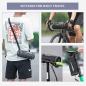 Preview: ROCKBROS | Lenkertasche mit Handyhalterung – Multifunktionale Fahrradtasche für Mountainbikes, Rennräder und E-Bikes, 2L, Schwarz