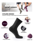 Preview: ROCKBROS | Road-to-Sky Radsocken – 1 Paar Unisex Fahrradsocken, atmungsaktiv und komfortabel
