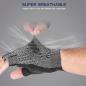 Preview: ROCKBROS | Herren Fahrradhandschuhe Sommer – Halbfinger Handschuhe