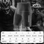 Preview: RK2001 ROCKBROS Radhose Kurze Fahrradhose Damen Herren MTB Sport Shorts Atmungsaktiv Elastisch Schnelltrocknend Anti-Stoß mit 3D Sitzpolster für Radsport, Outdoor Aktivitäten