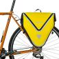 Preview: ROCKBROS | Gepäckträgertasche – 100% wasserdichte Fahrradtasche mit Schultergurt, 20L, für Hinterrad, in Gelb/Schwarz/Gold