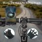 Preview: ROCKBROS | 360° drehbarer Handyhalter für Fahrrad für 4.0-6.8" Smartphones (Schwarz, Grün, Orange, Grau, Blau)