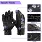Preview: ROCKBROS | Winter Fahrradhandschuhe – Touchscreen, Winddicht, Warm, Wasserabweisend, für Damen und Herren