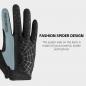 Preview: ROCKBROS | Fahrradhandschuhe Vollfinger – Touchscreen Handschuhe für Herren und Damen, Frühling, Größen S-XL
