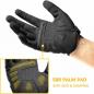 Preview: ROCKBROS | Touchscreen-fähige, rutschfeste und reflektierende Sporthandschuhe für Frühling/Herbst | Training Handschuhe für Herren und Damen, S-XXL