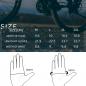 Preview: S255-1(M, L, XL, XXL), ROCKBROS Handschuhe Fahrradhandschuhe Herbst Touchscreen Outdoor Sports M-2XL