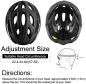 Preview: ROCKBROS | Fahrradhelm – MTB Rennrad Helm mit Abnehmbarem Magnet-Visier (Blau, Lila) | Größe Verstellbar (57-62 cm)