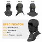 Preview: ROCKBROS | Balaclava Sturmhaube – Perfekter Schutz für Winter, Fahrrad & Motorrad