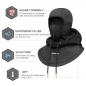 Preview: ROCKBROS | Skimaske Thermo Fleece Balaclava - Wintermütze Sturmhaube Unter Helm für Extrem-Wetterbedingungen