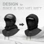 Preview: ROCKBROS | Skimaske Thermo Fleece Balaclava - Wintermütze Sturmhaube Unter Helm für Extrem-Wetterbedingungen