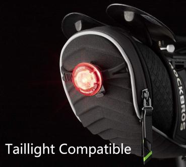 Preview: ROCKBROS Saddle Bag Cycling Bicycle Seat Pack Storage Bag Lightweight Reflective Saddle Bag for Mountain Road Bike