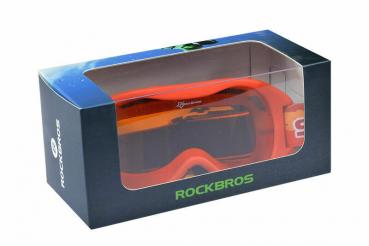 ROCKBROS | Skibrille Für Kinder Goggles Winter Anti-Fog-Skibrille