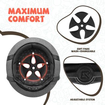 Preview: ROCKBROS | Kinder Fahrradhelm – Schutzhelm für sicheres und stylisches Radfahren