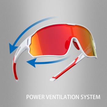 Preview: ROCKBROS | Fahrradbrille – Polarisierte Sportbrille UV400 für Damen & Herren