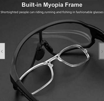 Preview: ROCKBROS | Sportbrille – Selbsttönende Vollformat-Sonnenbrille mit UV400-Schutz