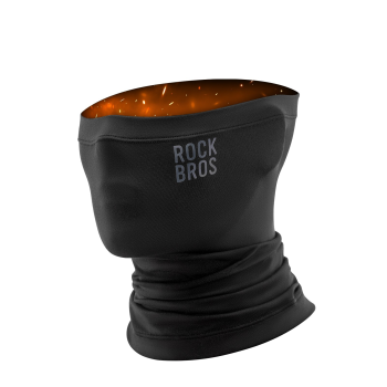 ROCKBROS | Halbe Sturmhaube Winter – Warmer Schlauchschal & Nackenwärmer, Unisex Outdoor-Maske