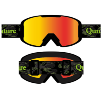 Qunature | Skibrille – Antibeschlag mit Doppelglas für Wintersport
