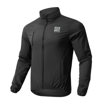 ROCKBROS | Road-to-Sky Fahrradjacke Herren – Leichte, Winddichte Outdoor Jacke, Größen M-4XL