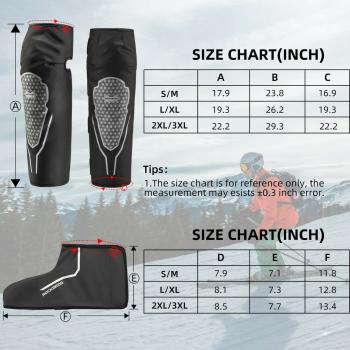 ROCKBROS | Thermo Bein Gamaschen + Fahrrad Überschuhe Winddicht Outdoors