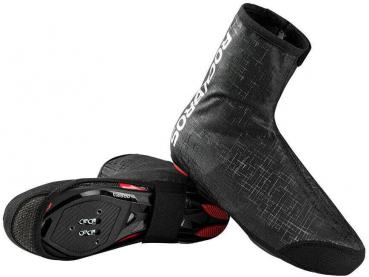 ROCKBROS | Wasserdicht Überschuhe Shoecover Überzieher Rennrad MTB für Outdoor-Sports Radsport Wandern, Angeln, Klettern Abdeckung Windfest Damen Herren Unisex Schwarz