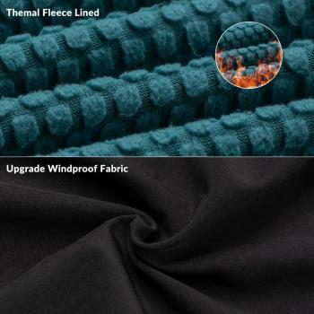 ROCKBROS | Winter Hose Herren – Winddichte Thermo Radhose für den Winter, EU Größen M-4XL