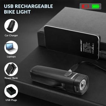 Preview: ROCKBROS | Bike Light Set – StVZO-Zugelassene Fahrradbeleuchtung mit Front- und Rücklicht (IPX5, 20 Lux)