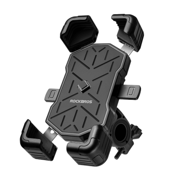 ROCKBROS | Handyhalterung für Fahrrad & Motorrad – 360° drehbar, universell für 4,5–7,2 Zoll Smartphones