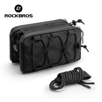 ROCKBROS | 1L Fahrrad Doppel-Rahmentasche – Oberrohrtasche für Rennrad & MTB – 5 Farben
