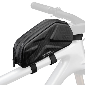 ROCKBROS | 1,4L Wasserdichte Rahmentasche für Fahrräder – Perfekt für Smartphones bis 6,8 Zoll