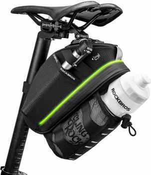 ROCKBROS | Satteltasche – Fahrradtasche mit Flaschenhalter (ohne Flasche)