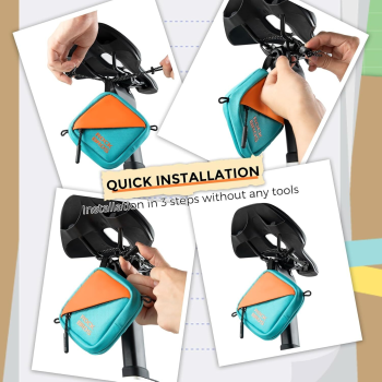 ROCKBROS | Fahrradtaschen-Set – Rahmen-, Sattel- & Lenkertasche für MTB & Rennrad