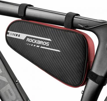 ROCKBROS | Rahmentasche – Wasserdichte Dreiecktasche für Mountainbike und Rennrad