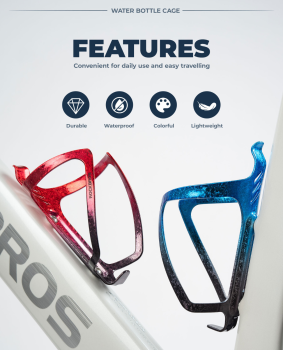 ROCKBROS | Fahrradflaschenhalter – Leichter Trinkflaschenhalter aus Aluminium für MTB & Bike