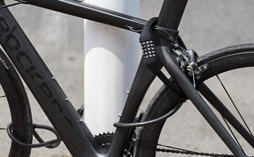 ROCKBROS | Fahrrad Kabelschloss – 5-stellige Zahlenkombination, Schwarz, Robust & Sicher