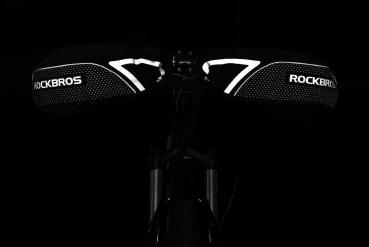Preview: ROCKBROS | Lenkerstulpen – Winddichte, Wasserabweisende Handschuhe für Fahrrad, Motorrad, Roller & Scooter mit Reflektierenden Details