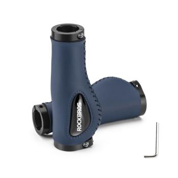 ROCKBROS | Anti-Rutsch Fahrradgriffe – Doppelter Lock-On Griff für MTB, Rennrad & Citybike (22,2 mm)