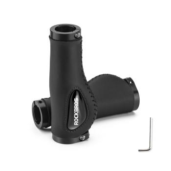 ROCKBROS | Anti-Rutsch Fahrradgriffe – Doppelter Lock-On Griff für MTB, Rennrad & Citybike (22,2 mm)