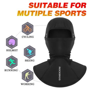 Preview: ROCKBROS | Winter Sturmhaube Balaclava – Winddichte Radsport Sturmmaske für Herren