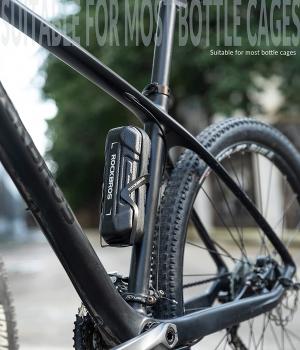 ROCKBROS | Fahrrad Zubehör Organizer Tasche – Tragbar, Multifunktional für Reparaturwerkzeuge, Minipumpe, Schwarz