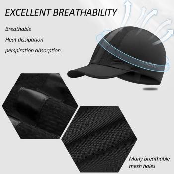 Preview: ROCKBROS | Fahrrad Sturmhaube – UV-Schutz Balaclava für Sommer, Kühlende Gesichtshaube für Outdoor-Aktivitäten (Unisex)