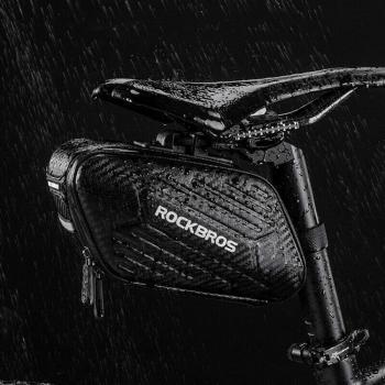 ROCKBROS | Fahrradsatteltasche – Wasserdichte, Kratzfeste Tasche für MTB, Rennrad und Faltrad