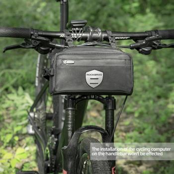 ROCKBROS | Lenkertasche – Wasserdichte Vorderrahmentasche mit Schultergurt für Fahrräder