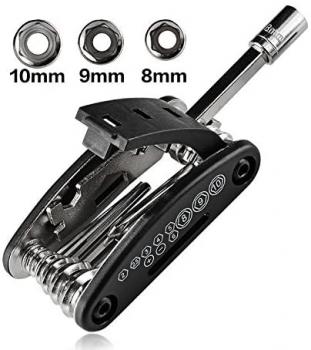 Preview: ROCKBROS | Multifunktionswerkzeug 16-in-1 – Kompaktes Fahrrad-Reparaturwerkzeug