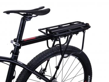 Preview: ROCKBROS | Fahrrad Gepäckträger mit Schnellspanner – Sattelstützenmontage, Max. Zuladung 50kg, 24-29 Zoll
