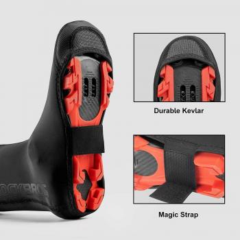 ROCKBROS | Wasserdichte Überschuhe für Fahrrad – Schutz vor Regen, Kälte & Schmutz für Damen und Herren – Shoecover für Rennrad & MTB