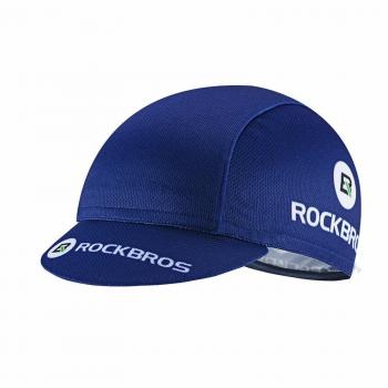 Preview: ROCKBROS | Fahrrad Kappe Mütze Cap Fahrradmütze für Helm Sport Hut Atmungsaktiv Anti-Schweiß UV-Schutz