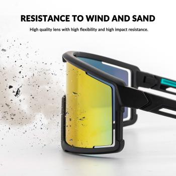 Preview: ROCKBROS | Fahrrad-Sicherheitsbrille – Polarisierte UV400 Sportbrille