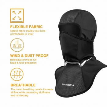 ROCKBROS | Balaclava Sturmhaube – Perfekter Schutz für Winter, Fahrrad & Motorrad